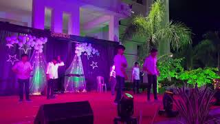 Dance performance by BBA and BCA Boys  Vikash Degree College Bhawanipatna [upl. by Enylorac]