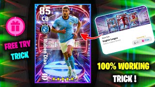 100 Working Trick To Get Show Time English League In eFootball 2023  Ruben Dias amp M Salah Trick [upl. by Ahsiened]