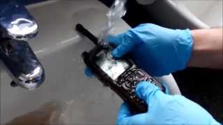 Testing TETRA Radios with Dry Iron Ore Dust  SC20 TETRA Radio  Sepura [upl. by Ierbua478]