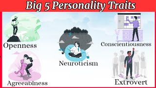 The Five factor Theory of Personality hindi  Big Five Personality Traits hindi  OCEAN Personality [upl. by Zalea]