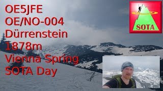 OE5JFE 2019 Vienna SOTA Day on Dürrenstein [upl. by Ohara207]