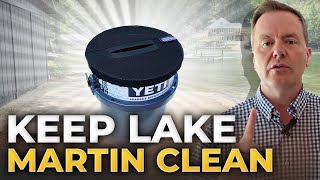 Thrash Can Bucket Topper In Lake Martin AL Thrash Can Topper  Product Review  Lake Martin AL [upl. by Noicnecsa]