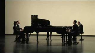 The Gershwin Piano Quartet plays Gershwins quotI Got Rhythmquot [upl. by Analem104]