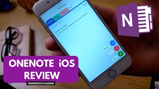 OneNote iOS Review 📚📚 [upl. by Ultun817]