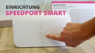 Speedport Smart einrichten Telekom Router anschließen  so gehts [upl. by Falda]