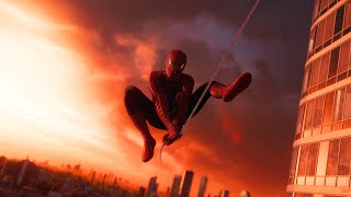 Nearly 3 Minutes of Cinematic Swinging  SpiderMan 2 [upl. by Acinad]