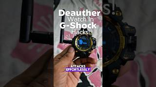 deauther watch in GShock [upl. by Dante]