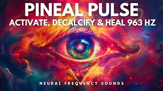 Pineal Gland Healer Activate Decalcify and Heal the Pineal Gland Binaural Beats 963 HZ [upl. by Borrell212]