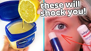 30 SURPRISING Ways To Use Vaseline That Will Blow Your Mind 🤯 [upl. by Airtened]