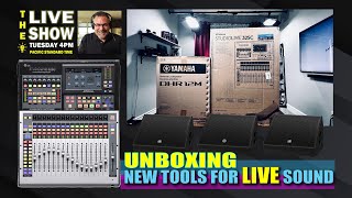 Unboxing the Presonus Studio Live 32SC and Yamaha DHR 12M [upl. by Aital]