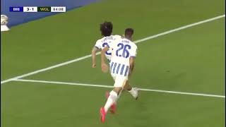 Ferdi Kadıoğlunun Brighton formasıyla ilk golü [upl. by Rabah]