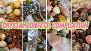 Crystal Confetti Compilation ColdBrewCrystals Reference Guide [upl. by Notyarb]