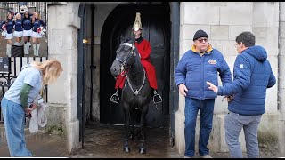 A Heartfelt Thank You Tourist BOWS to the Guard Let Me Show You Where to Stand 😆 [upl. by Helaine]