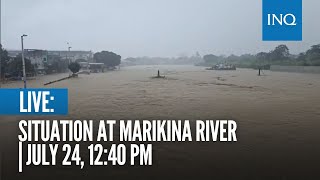 Situation at Marikina River  July 24 [upl. by Sola]