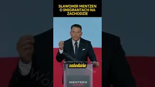 Sławomir Mentzen Na zachodzie dzieją się niewyobrażalne sceny konfederacja polityka mentzen [upl. by Astrid]