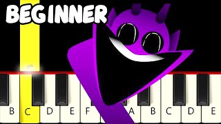 All Sprunki PHASE 4 Themes  Slow and Easy Piano Tutorial  Beginner [upl. by Satsoc348]