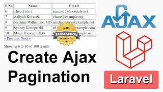 How To Create Laravel Ajax Pagination In Laravel In Hindi  Create Laravel Ajax Pagination [upl. by Dustan]