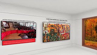 CHRISTIAN MORRISSEAU  3D virtual exhibition by NEW DIRECTIONS  artspaces  KUNSTMATRIX [upl. by Sprage]