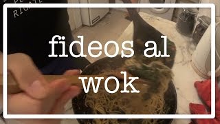 FIDEOS AL WOK [upl. by Nacul]