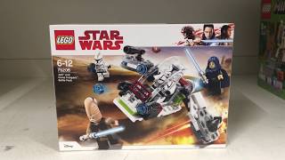 LEGO 75206  LEGO Star Wars Jedi und Clone Troopers Battle Pack 75206 Star Wars Spielzeug [upl. by Thun]