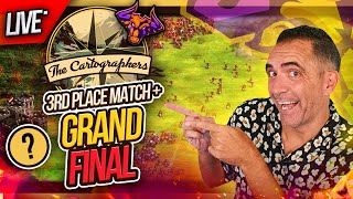 GRAND FINAL The Cartographers 15000 ageofempires2 live rts [upl. by Ameer]