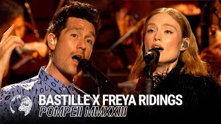 Bastille x Freya Ridings  Pompeii MMXXIII  Live at The Earthshot Prize Awards  EarthshotPrize [upl. by Alejoa]