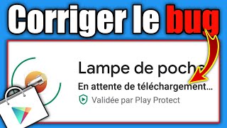 Résoudre le bug du play store quotEn attente de téléchargementquot [upl. by Hgieliak]