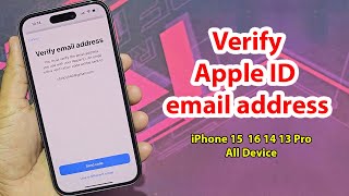 How to verify apple id email address [upl. by Subir]