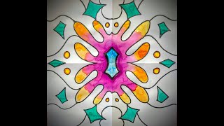 Radial Symmetry Paintings [upl. by Ethyl811]