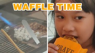 WAFFLE TIME 🧇🥰😋 [upl. by Kciderf]