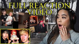 Sam and Colby Visit The 3 Most Haunted Dolls in the World  Reaction Video [upl. by Airdnal]