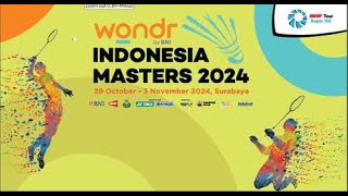 🔴 COURT 3  WONDR by BNI Indonesia Masters II 2024  Live Badminton [upl. by Aura527]