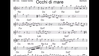 OCCHI DI MARE valzer lento per Fisarmonica e Orchestra Musica di Stefano BERTONI [upl. by Ajuna172]