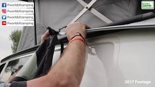 Driveaway Awning Fixing Kit  Connect your awning to your motorhome quotCquot Rail [upl. by Kcirevam]