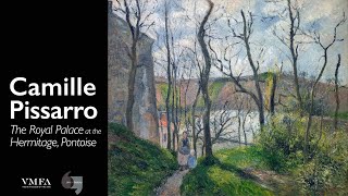 Camille Pissarro The quotRoyal Palacequot at the Hermitage Pontoise [upl. by Most]