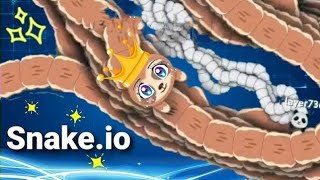 لعبة الدودة 🐍  تحدي لعبة الحيه  snake io world record  snak  snake io  New Chapter snake  io [upl. by Bilow]