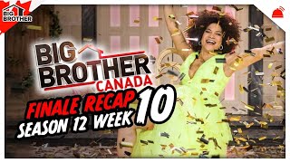 BBCAN12  Finale Recap [upl. by Naihs]