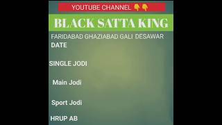 black Satta king 786 Satta king 786 black king 786 black satta satta king shortsvideo shortvideo 👑 [upl. by Eibreh]