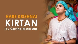 Hare Krishna Kirtan by Govind Krsna DasGKDISKCON Kurukshetra [upl. by Kan68]