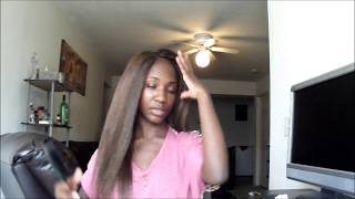 Crochet Braids with Kanekalon Braiding Hair [upl. by Enyalaj]