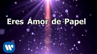 Sentidos Opuestos  Amor de Papel Video con Letra [upl. by Akital]