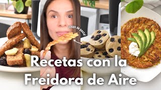 Recetas fáciles con la Freidora de Aire  VIDA VEGANA [upl. by Nomi]