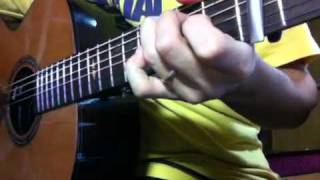 【solo guitar】The water is wideC 【TAB Available】 [upl. by Arriek16]