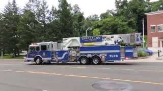 Tarrytown FD Tower Ladder 78 Responding [upl. by Meaghan]