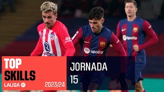 LALIGA Skills Jornada 15 Raphinha Pedri amp Berenguer [upl. by Onida218]