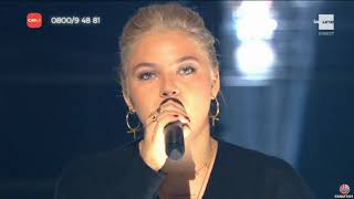 Louane chante pour la première fois à la télé son titre quotTornadequot Cap 48  Belgique 17102021 [upl. by Aurlie]