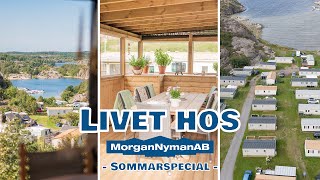 Livet hos Morgan Nyman AB villavagnar och fritidshus Sommarspecial [upl. by Noakes818]