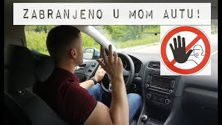 3 stvari koje su ZABRANJENE u mom autu [upl. by Skcirdnek]