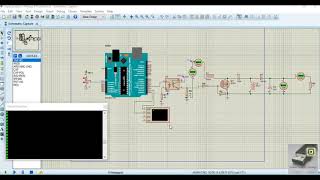 Sepic converter using Proteus simulation [upl. by Poler]