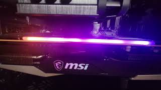 微星 顯示卡 嚎叫聲 電流嘶嘶聲 MSI Radeon RX 6950 XT GAMING X TRIO 16G coil whine [upl. by Ynnavoig]